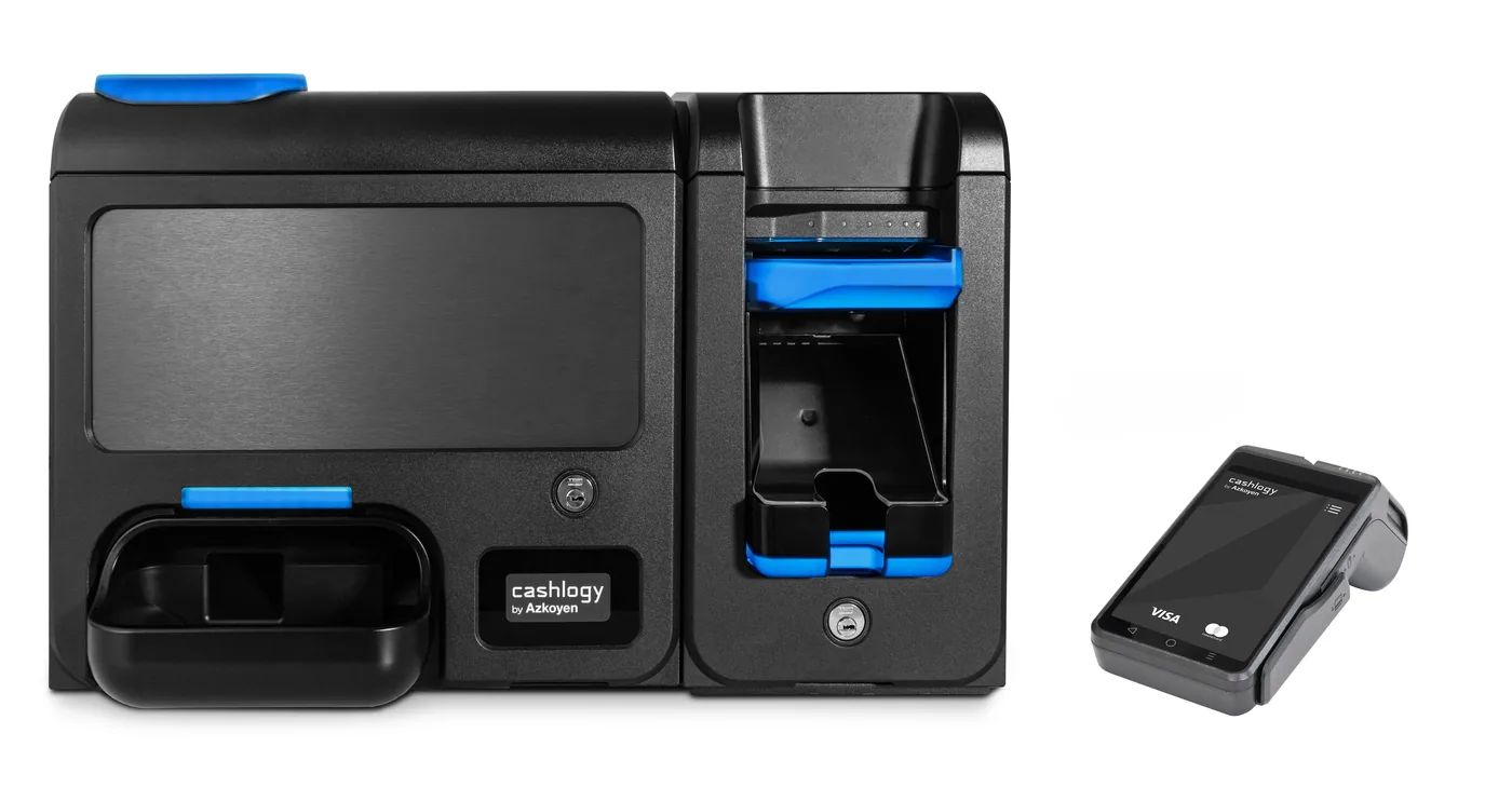 Cashlogy sNext Kit: cajón Cashlogy con datáfono integrado